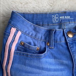 Nobo Women's Mid Rise Denim Jean Skirt - | Size: 9